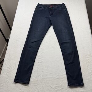 Liverpool Abby's Skinny Jeans Womens 6 Dark Indigo Excellent Stretch LW2000PLOH